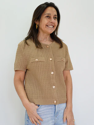 Chaqueta Alma Camel