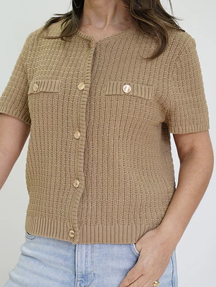 Chaqueta Alma Camel