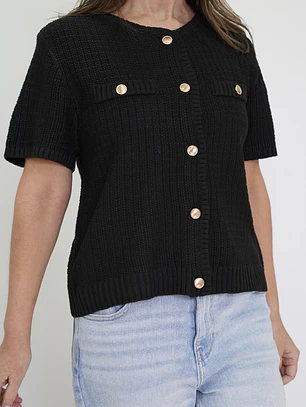Chaleco Alma Negro
