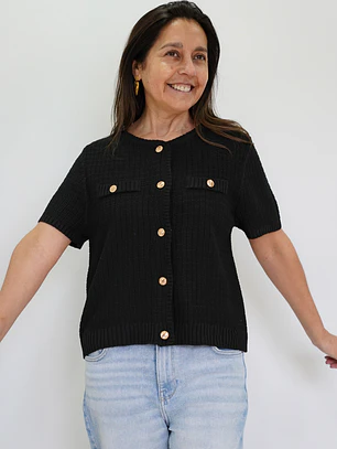 Chaleco Alma Negro