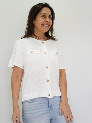 Chaleco Alma Blanco