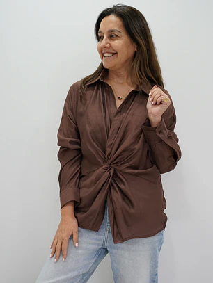 Blusa Mariel Chocolate 