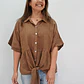 Blusa Sara Tostada - Miniatura 3