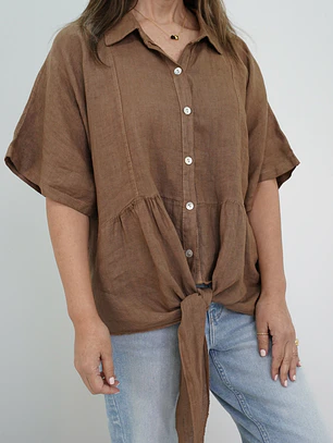 Blusa Sara Tostada