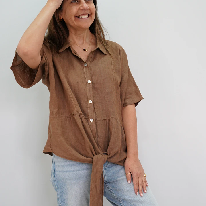 Blusa Sara Tostada 1