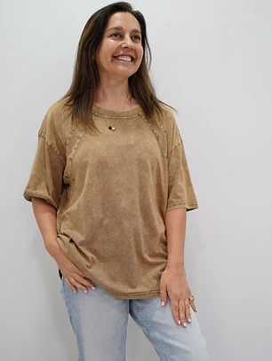 Polera Estrella Camel