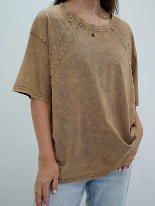 Polera Estrella Camel