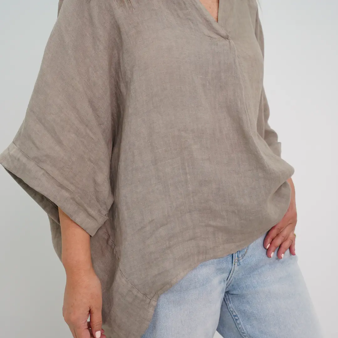Blusa Maya Taupe 2