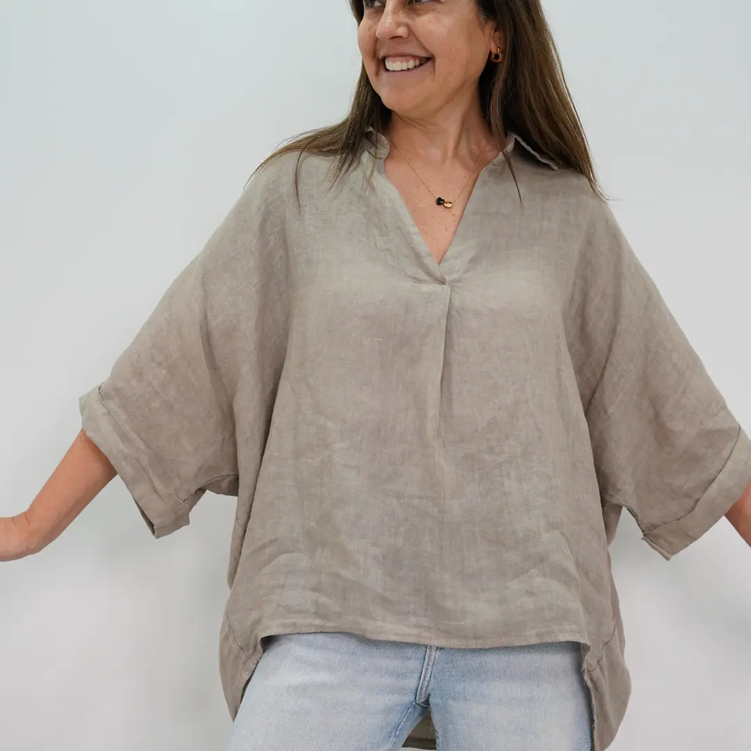 Blusa Maya Taupe 1