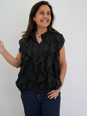 Blusa Simona Negra
