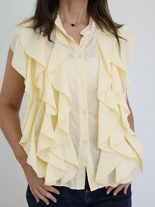 Blusa Simona Amarilla 