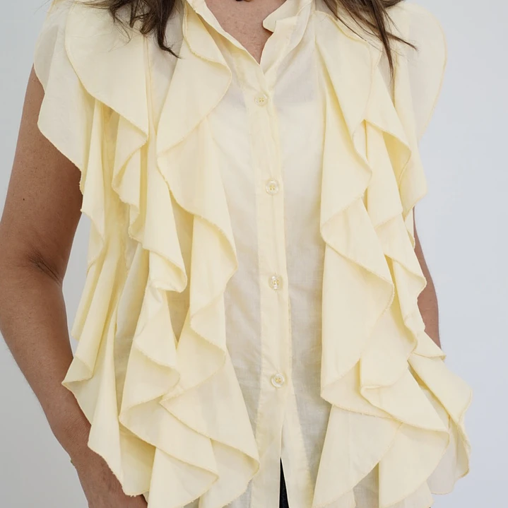 Blusa Simona Amarilla  2