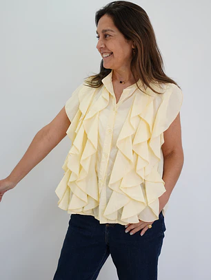 Blusa Simona Amarilla 