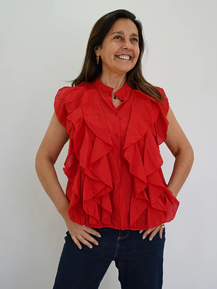 Blusa Simona Roja