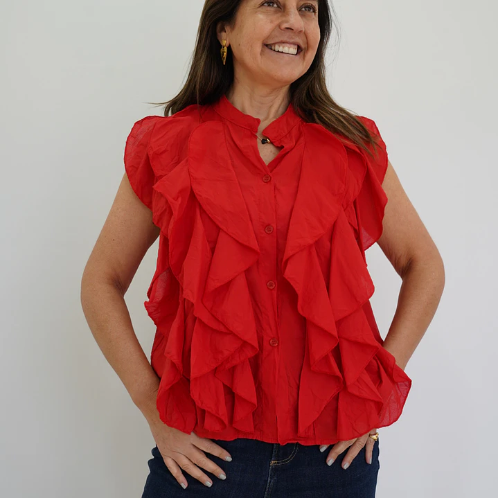 Blusa Simona Roja 1