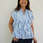 Blusa Simona Celeste - Miniatura 3
