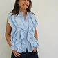 Blusa Simona Celeste - Miniatura 1