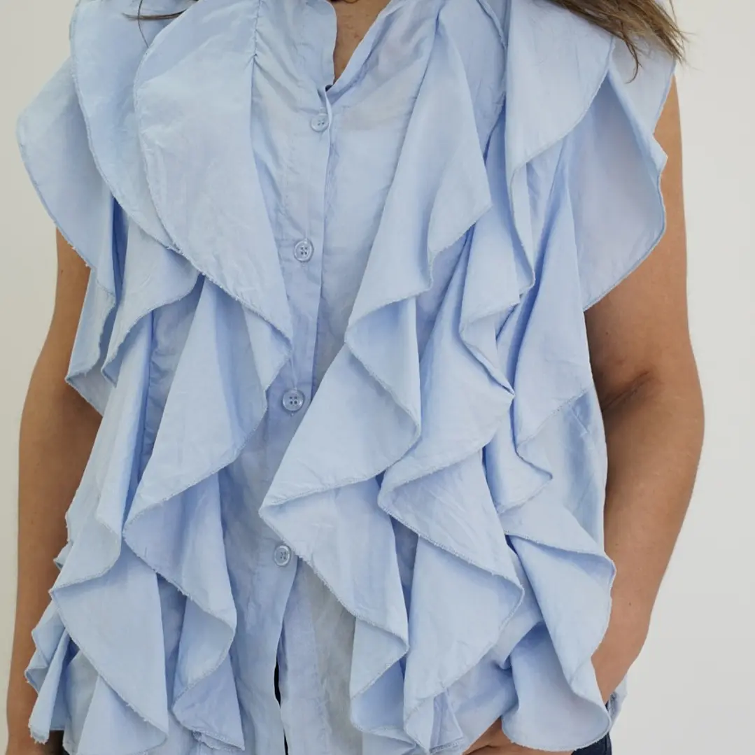Blusa Simona Celeste 2