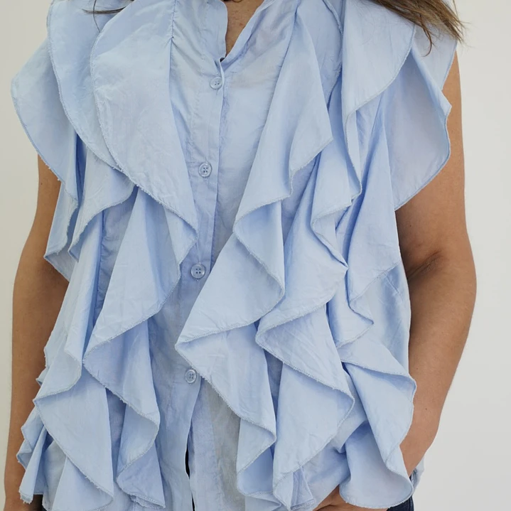 Blusa Simona Celeste 2