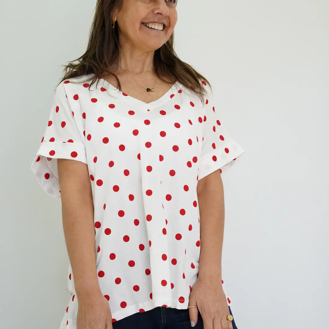 Polera Soledad Roja 3