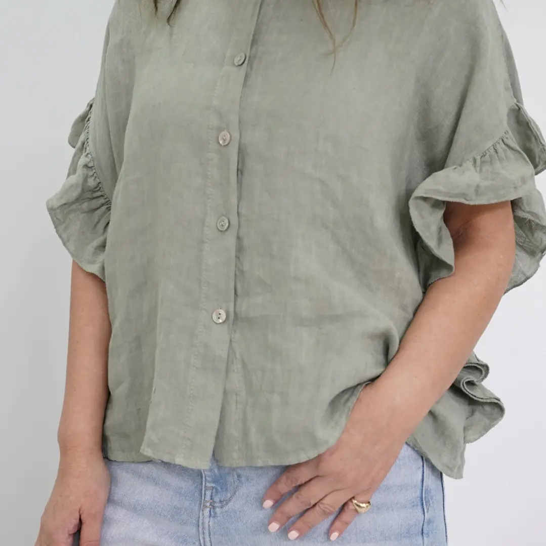 Blusa Blanca Verde 2