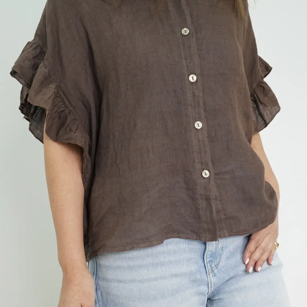 Blusa Blanca Chocolate  2