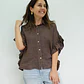 Blusa Blanca Chocolate  - Miniatura 1
