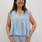 Blusa Javiera Celeste  - Miniatura 3