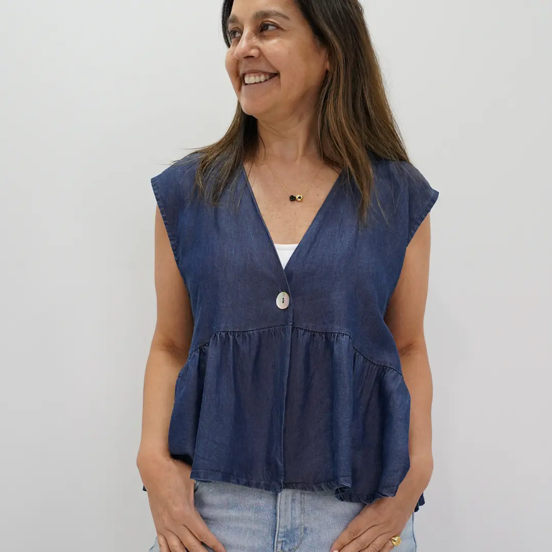 Blusa Javiera Azul 3