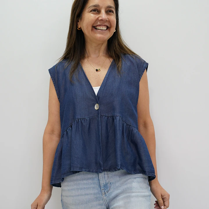 Blusa Javiera Azul 1