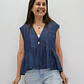Blusa Javiera Azul - Miniatura 1