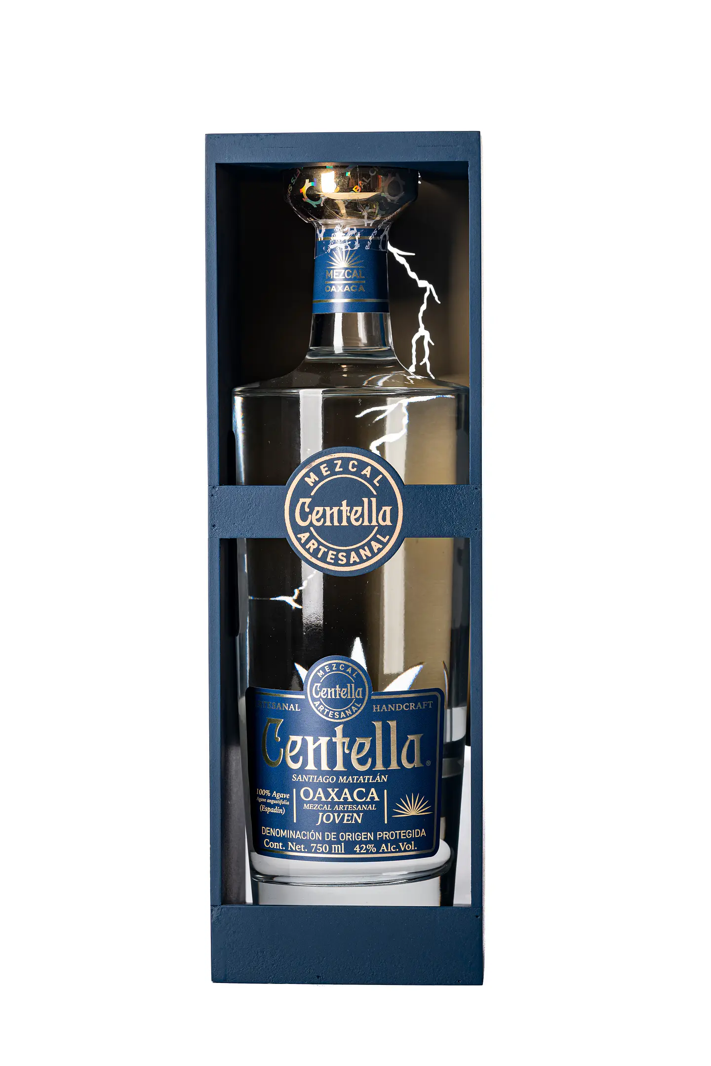 MEZCAL CENTELLA ARTESANAL ESPADIN 100% AGAVE 2