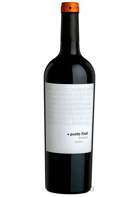 PUNTO FINAL Reserva Malbec