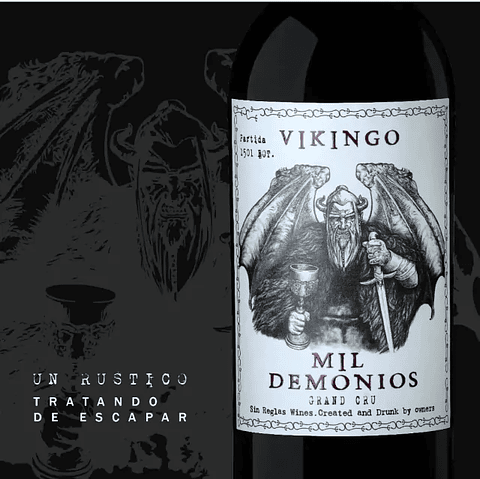 MIL DEMONIOS VIKINGO CORTE DE PETIT VERDOT