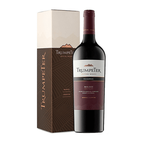 TRUMPETER RESERVE Malbec ESTUCHE X1