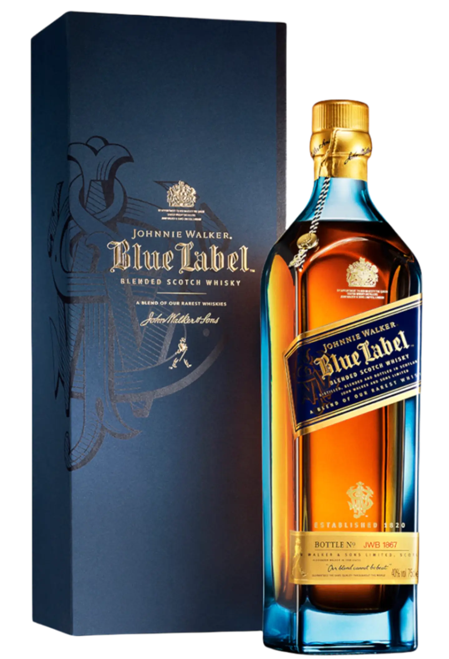 JOHNNIE WALKER BLUE LABEL 75cl 1