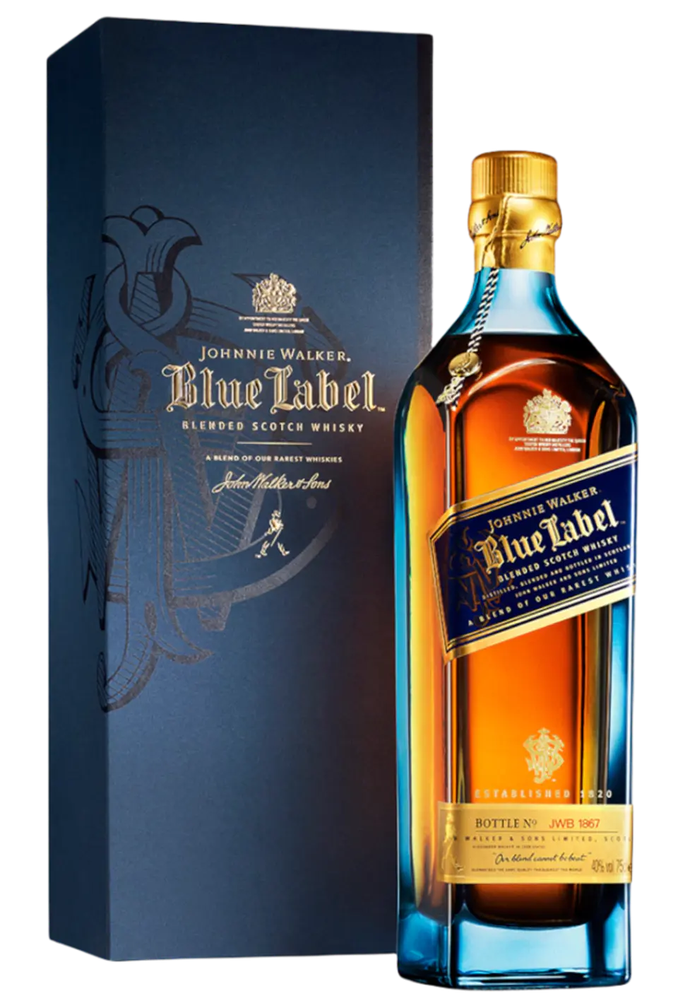 JOHNNIE WALKER BLUE LABEL 75cl 1