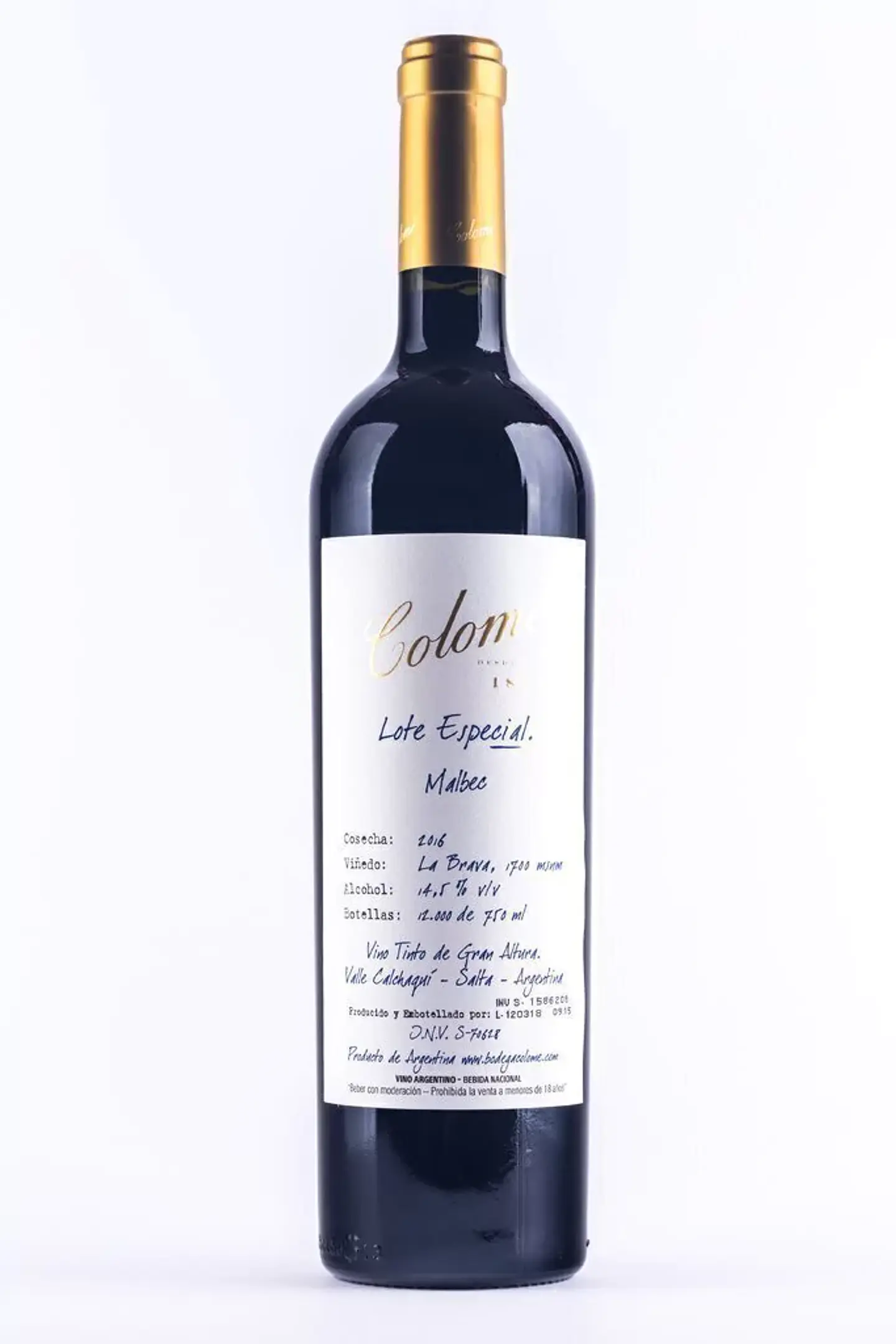 COLOME LOTE ESPECIAL MALBEC 1