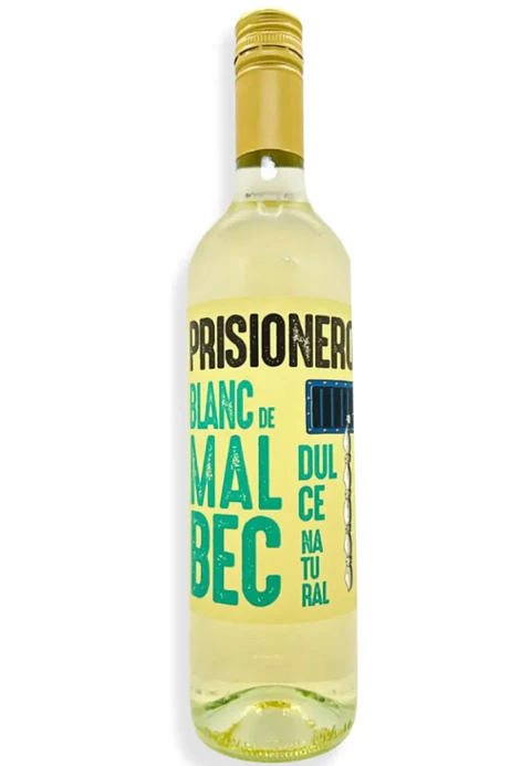 PRIOSIONERO  BLANC DE MALBEC DULCE NATURAL