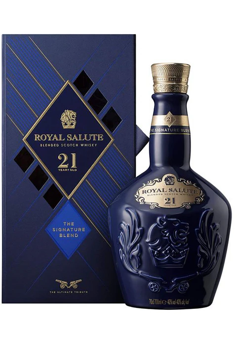 CHIVAS - ROYAL SALUTE- The Signature Blend - 21 years