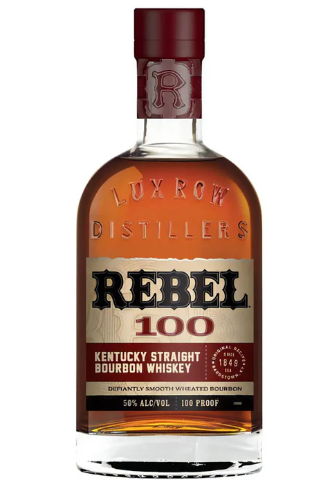 REBEL KENTUCHY STRAIGHT WHISKEY 100
