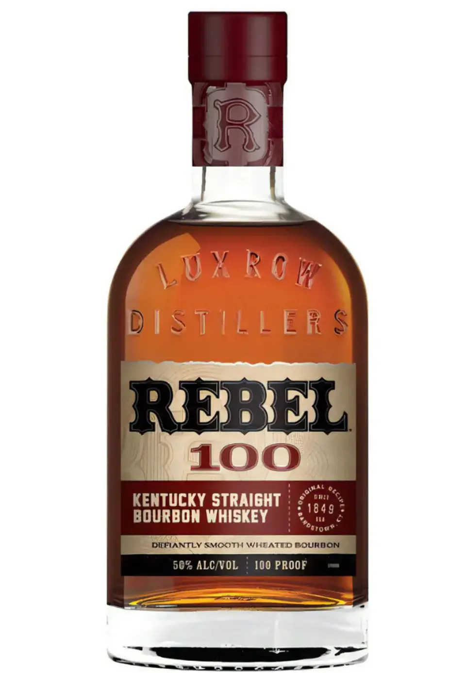 REBEL KENTUCHY STRAIGHT WHISKEY 100 1