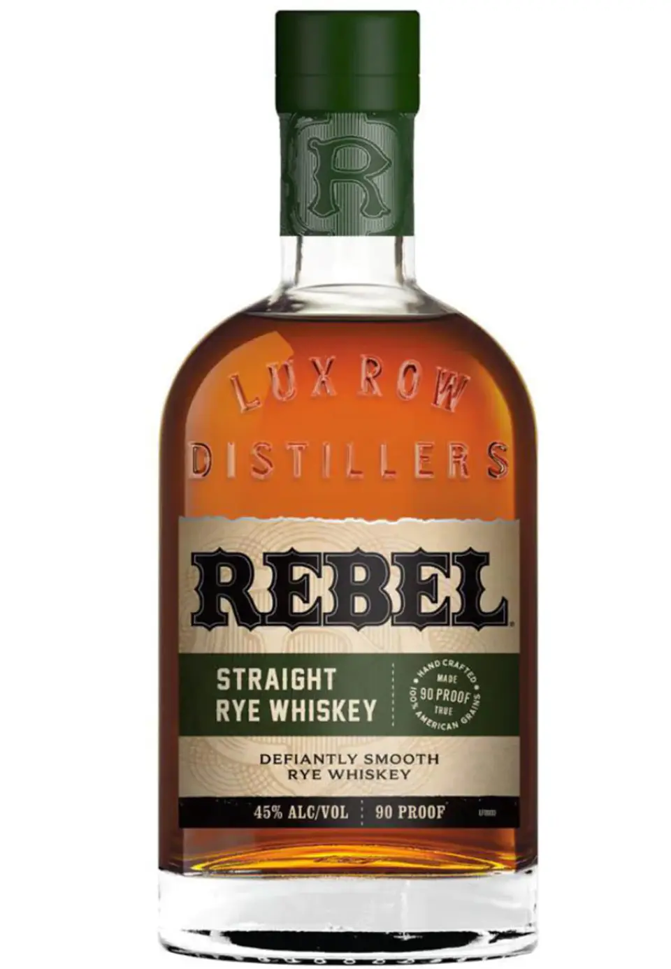 REBEL KENTUCHY STRAIGHT RYE WHISKEY 1