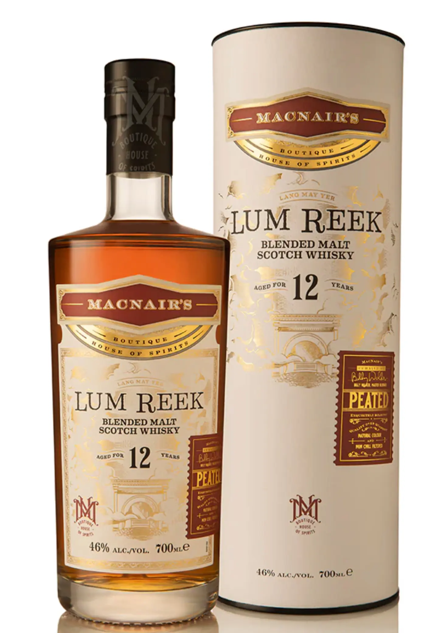 MACNAIR'S LUM REEK 12 AÑOS 70CL 1