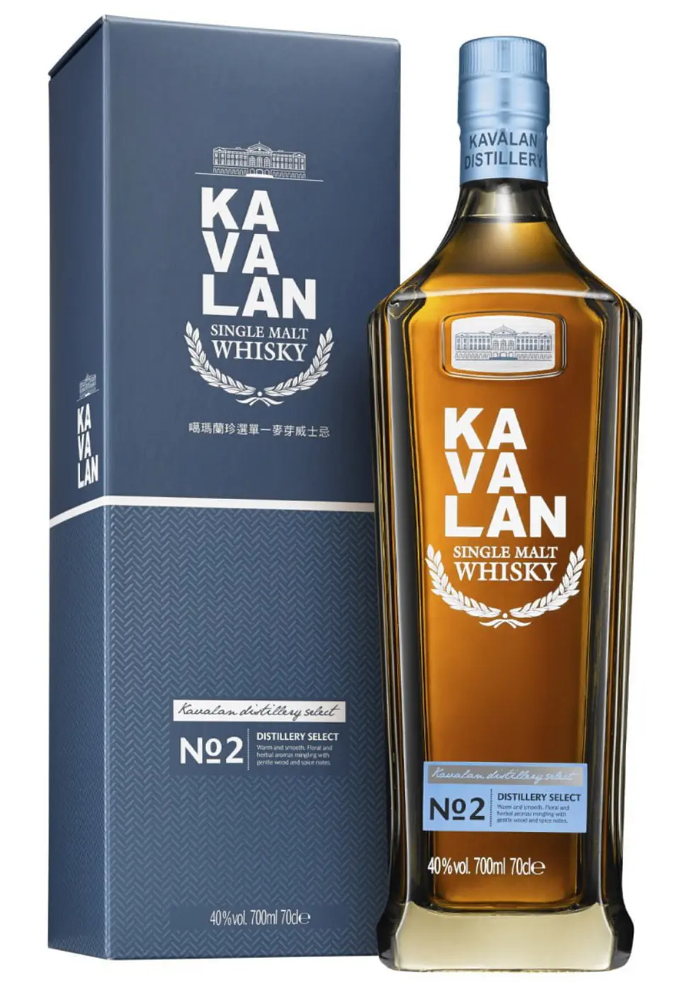 KAVALAN N°2 Distillery Select 70cl 1