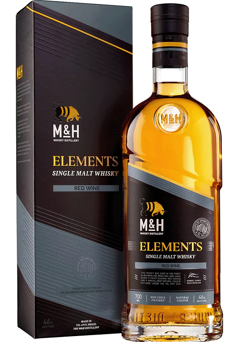 M&H ELEMENTS RED WINE CASK 70CL