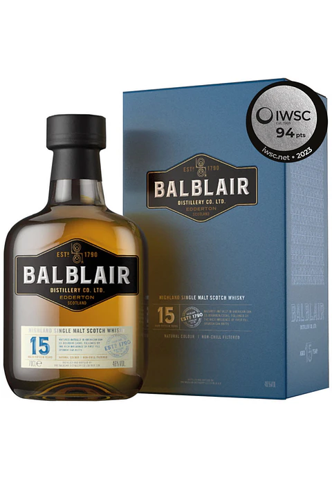 BALBLAIR 15 YEARS 75CL