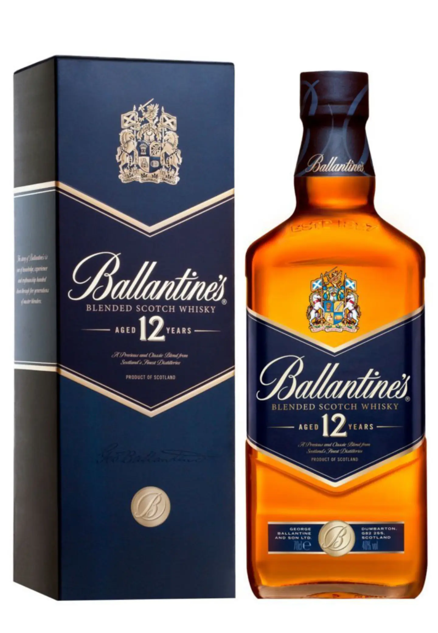 BALLANTINE'S 12 AÑOS 70cl 1