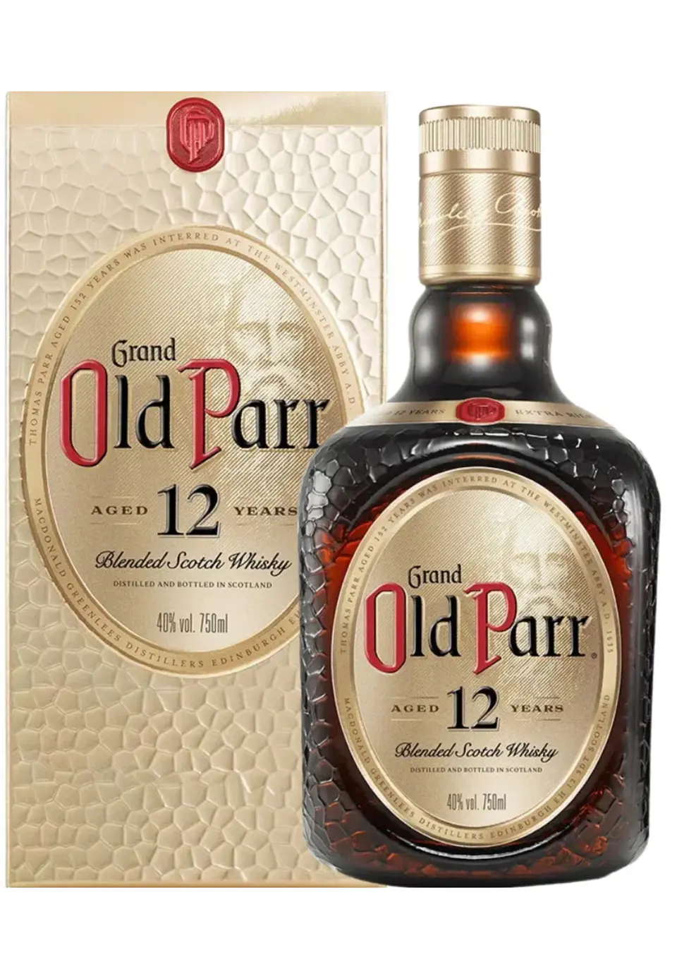 GRAND OLD PARR 12 years  75cl 1