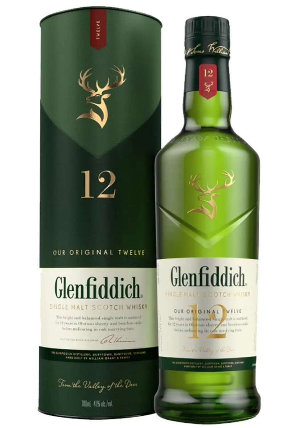 GLENFIDDICH 12 years 75cl 1